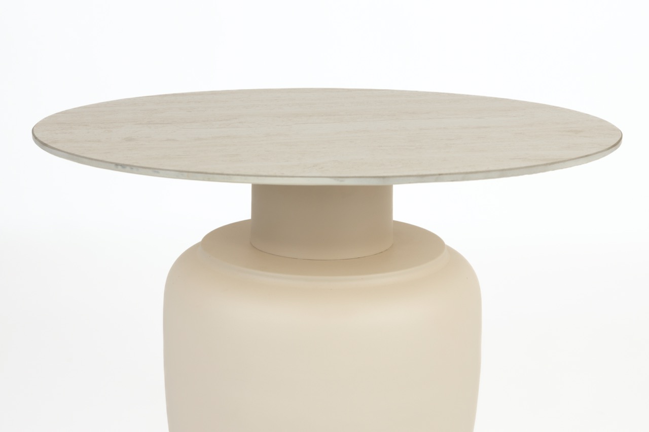 Bijzettafel 'Kaula' - Beige
