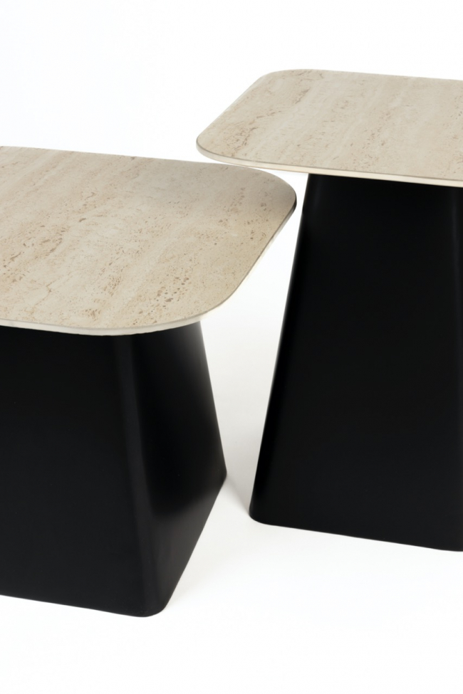 Tafel 2-set 'Baru'- Beige