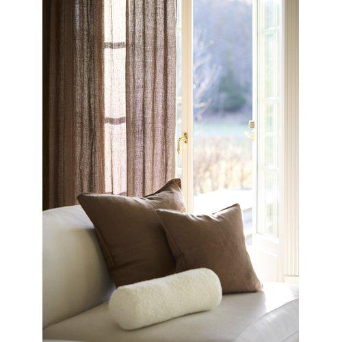 Gordijn 'Julie' 2-pack 145x280 - Donkerbruin