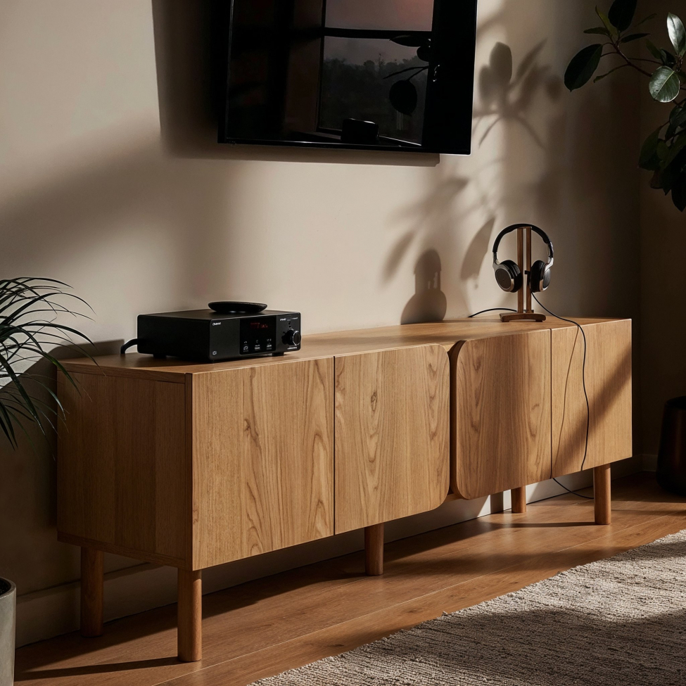 Tv-meubel 'Lövhamn' M - Natuur