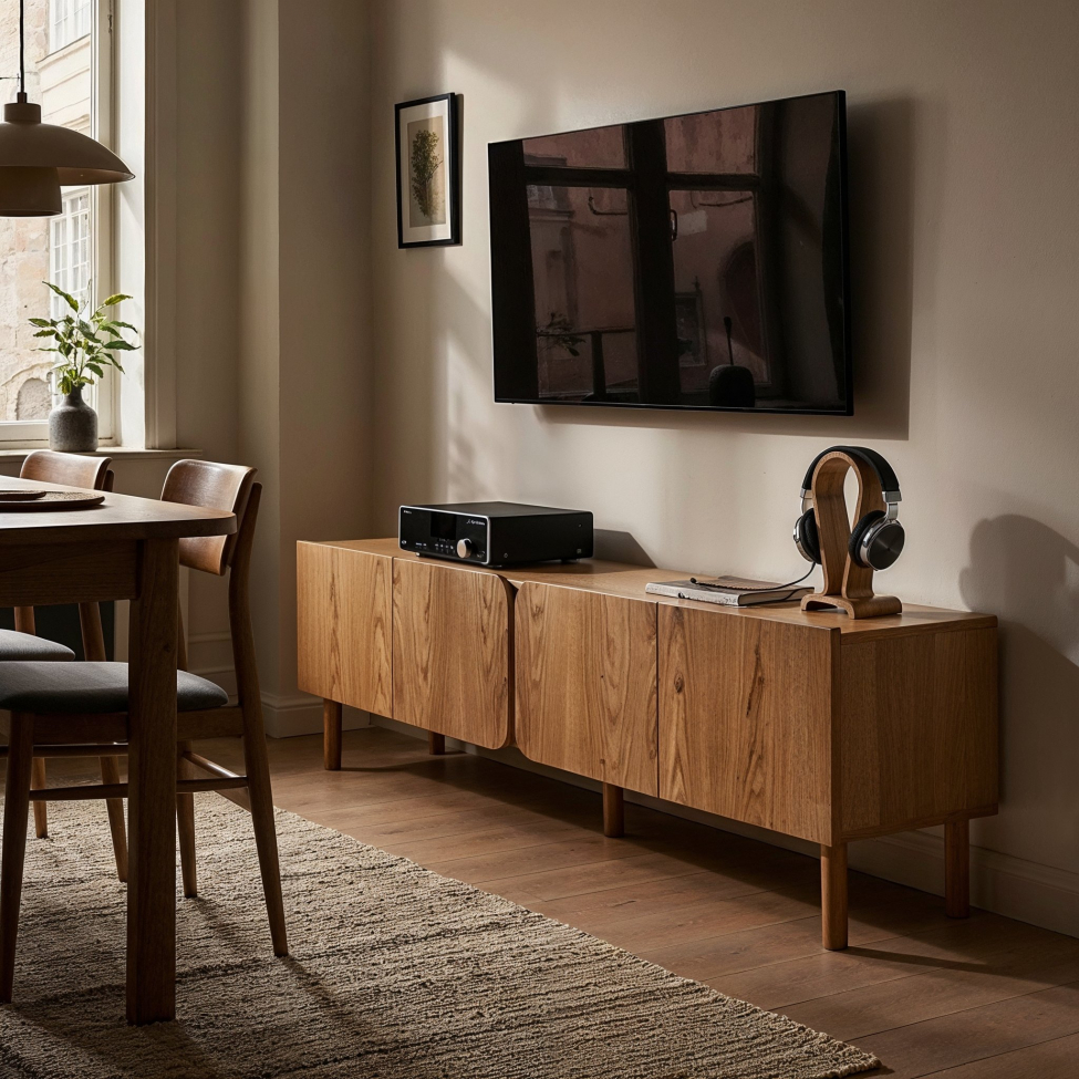 Tv-meubel 'Lövhamn' M - Natuur