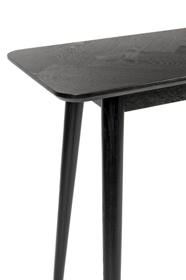 Console tafel 'Fabio' 120x40cm - Zwart