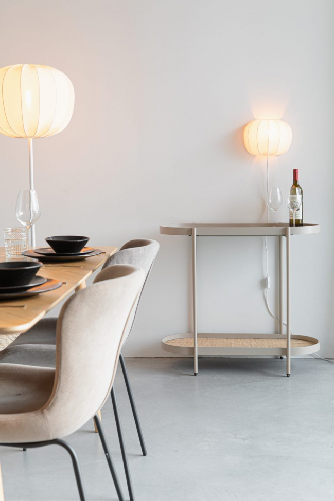 Console tafel 'Amaya' - Beige
