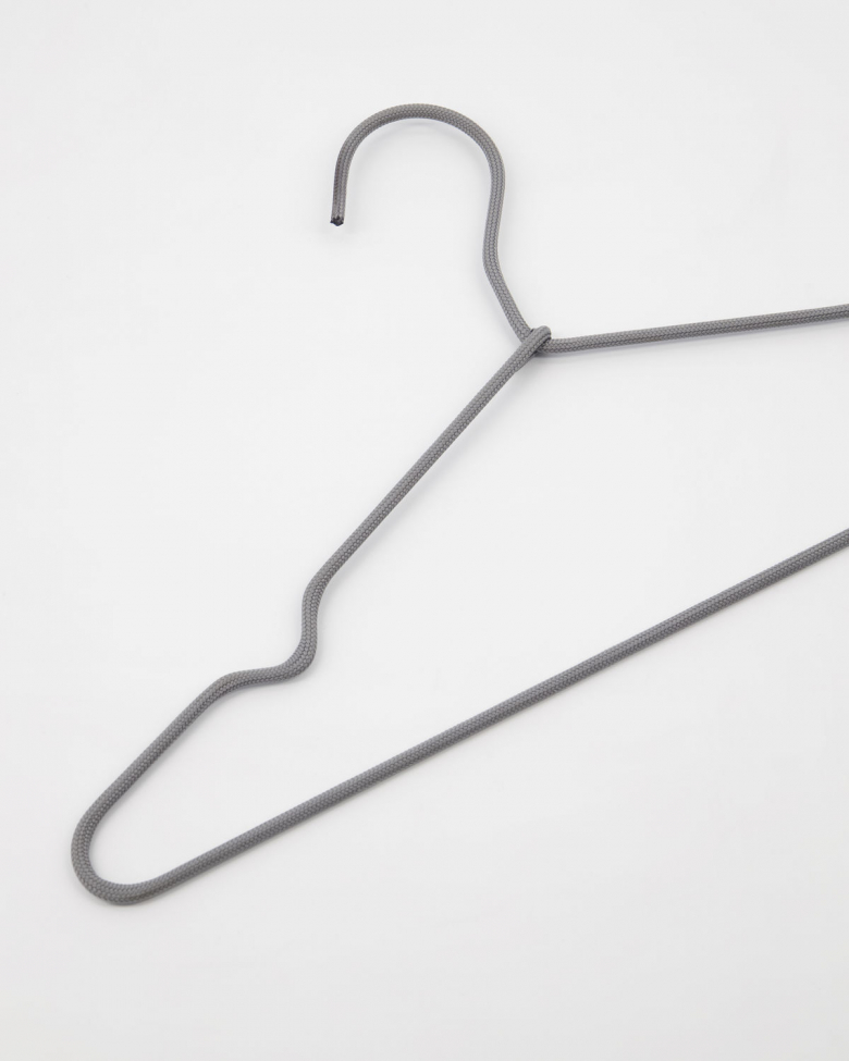 Kledinghanger 'Wire' 3-pack - Lichtgrijs