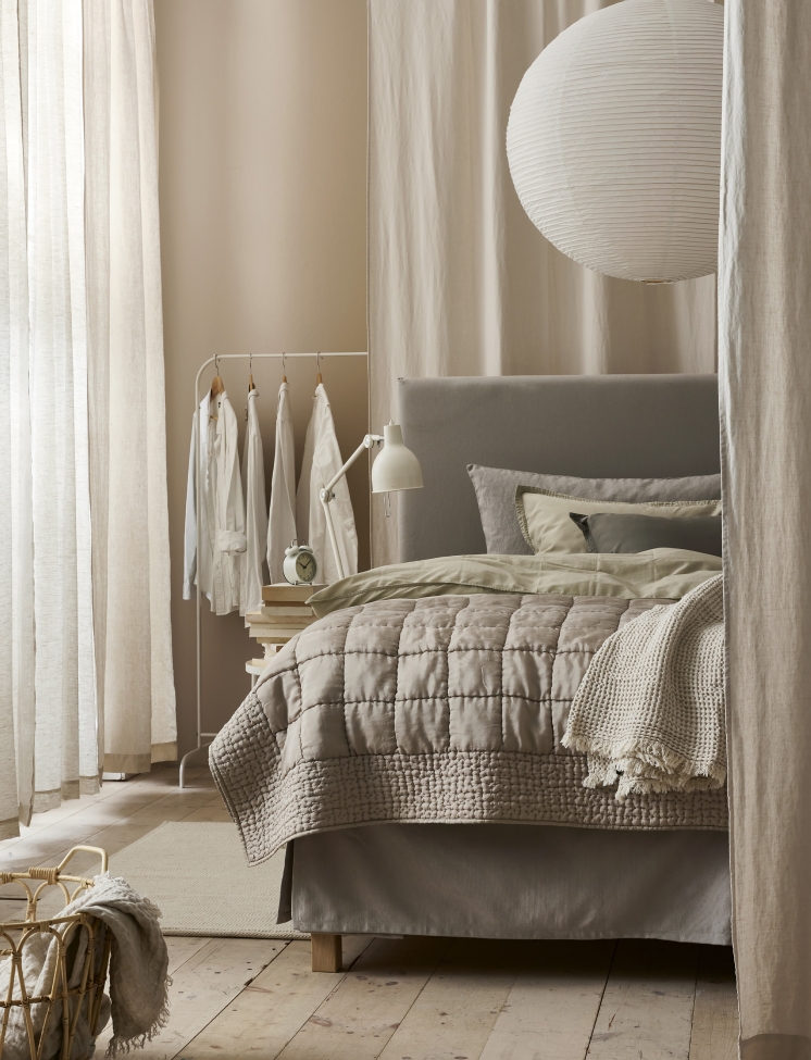 Bedrok 'Weeknight' 120x220x42 - Grijs