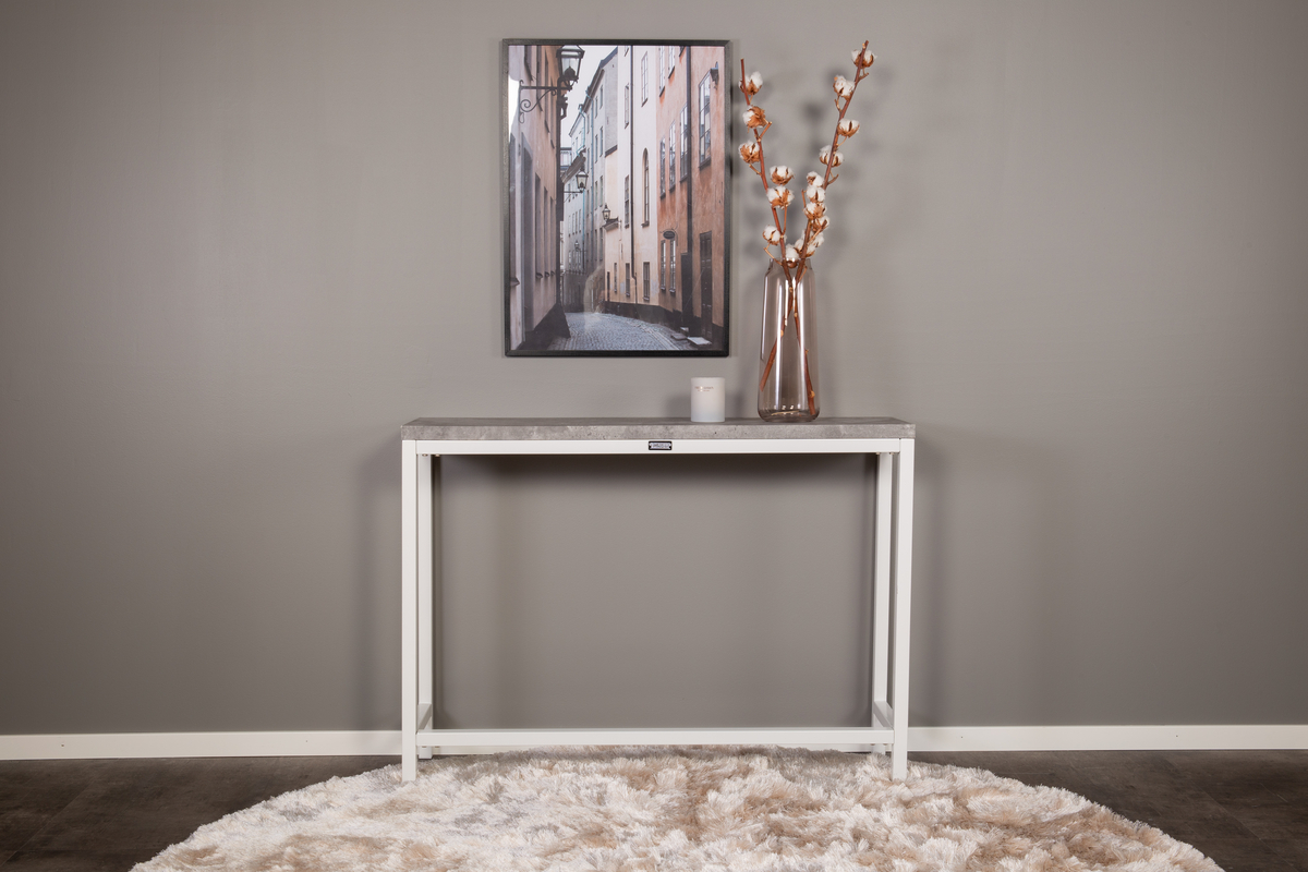 Bijzettafel 'Ransäter' 30x110 - Wit