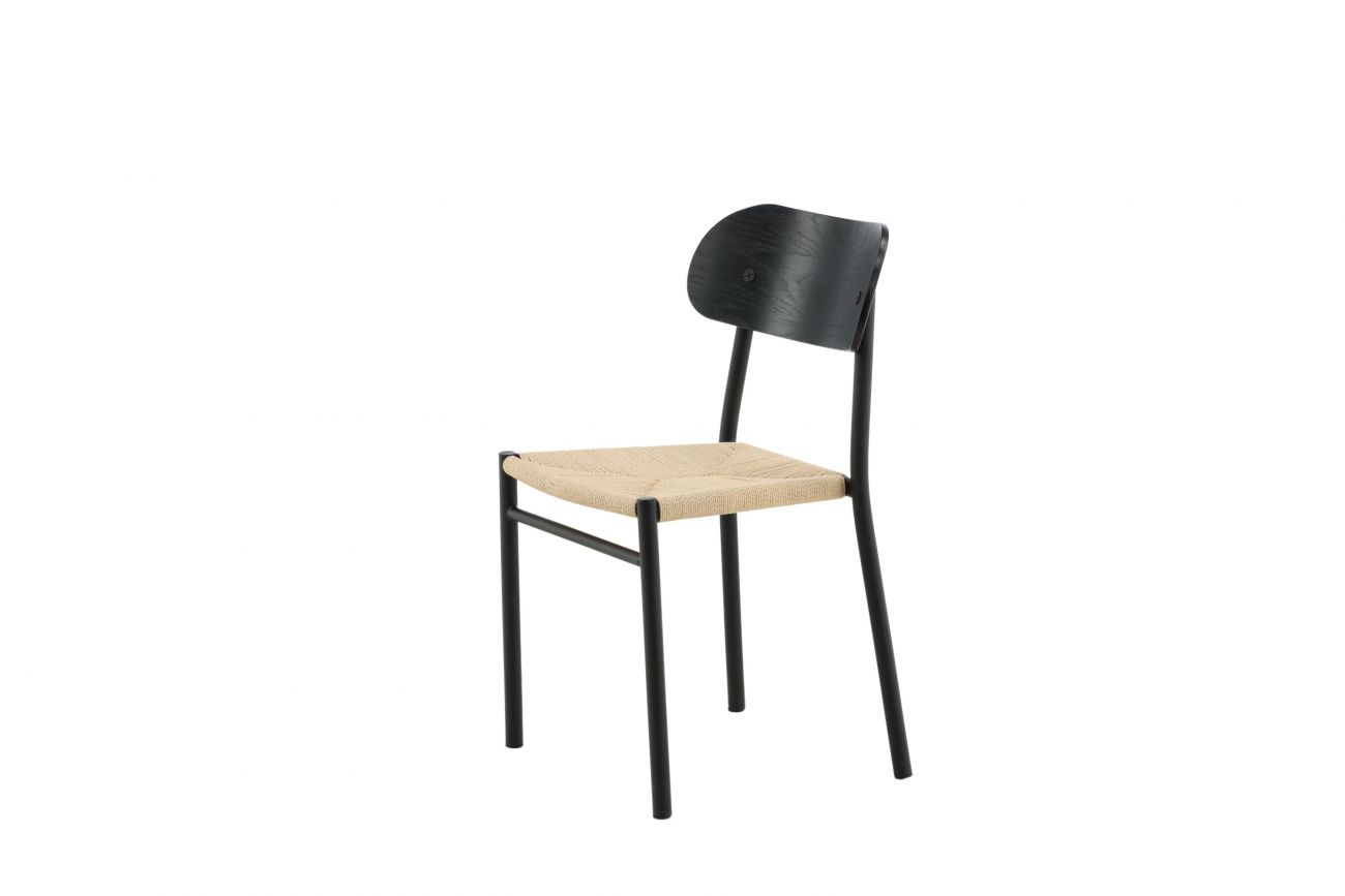 Stoel 'Södertälje' - Zwart