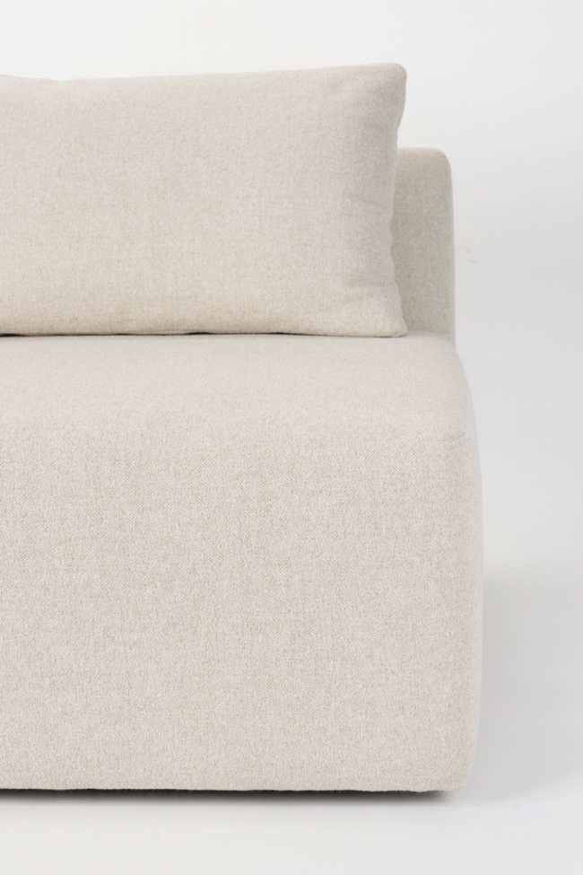 Bank 'Element Prosper Chaise Left' - Zand