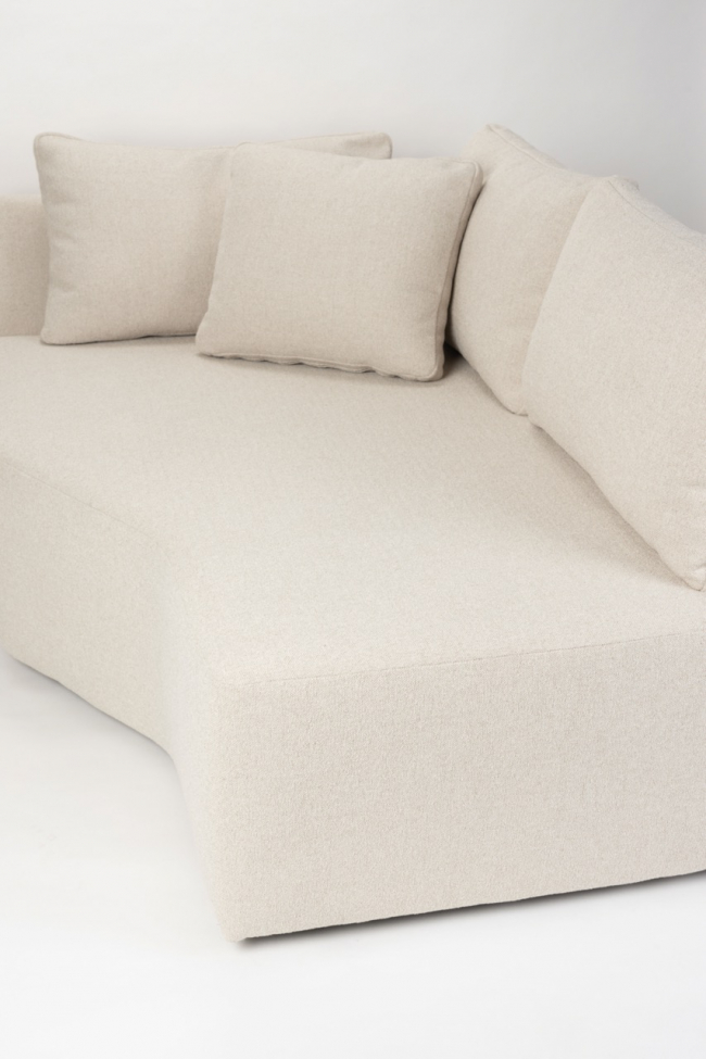 Bank 'Element Prosper Chaise Right' - Zand