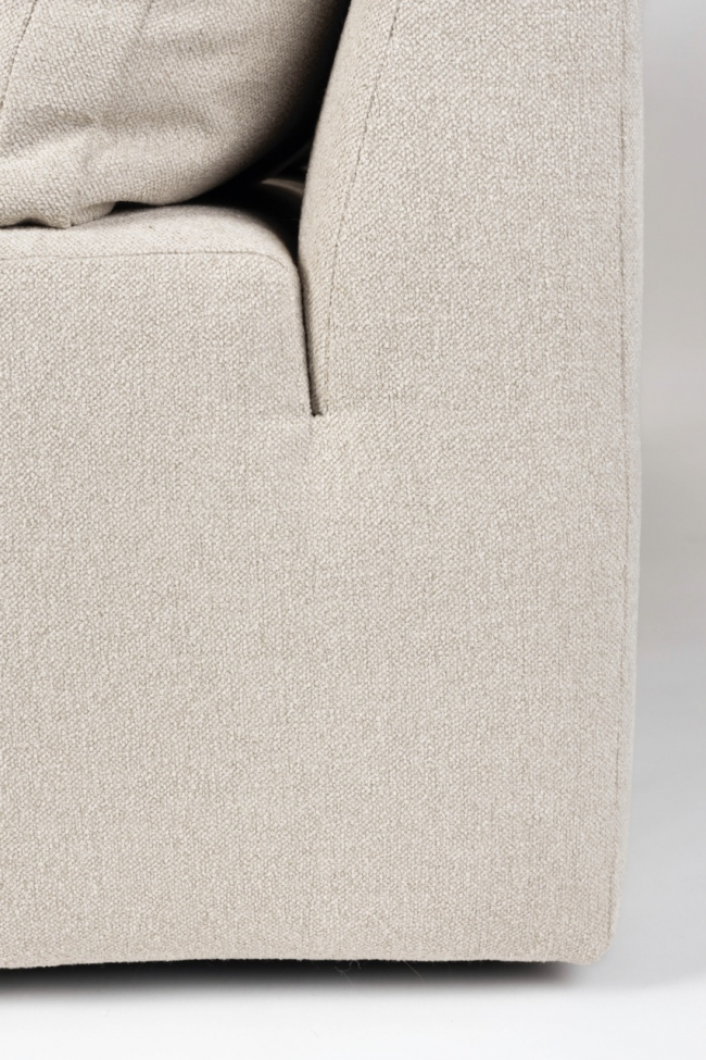 Bank 'Element Prosper Chaise Right' - Zand