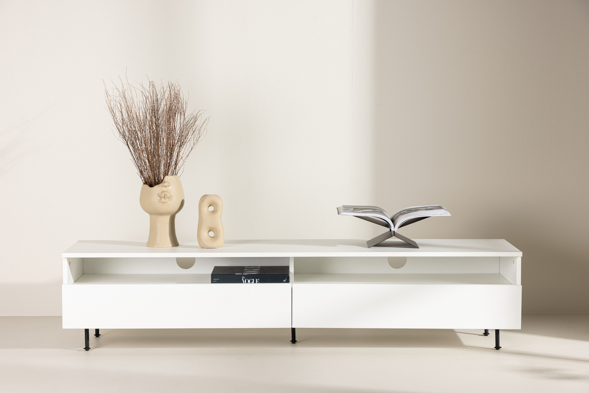 Tv bank 'Varberg' - Wit