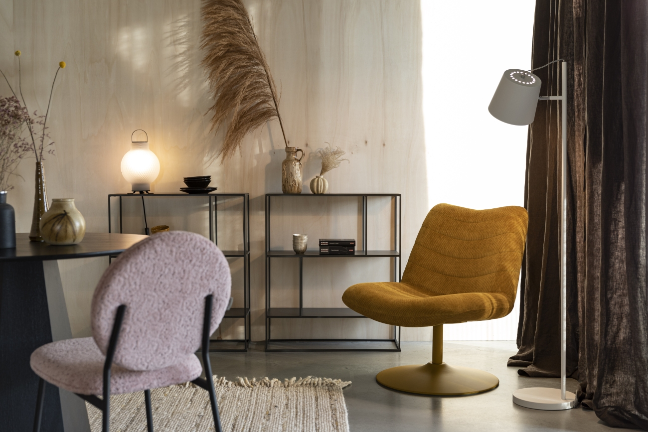 Fauteuil 'Bubba' - Geel