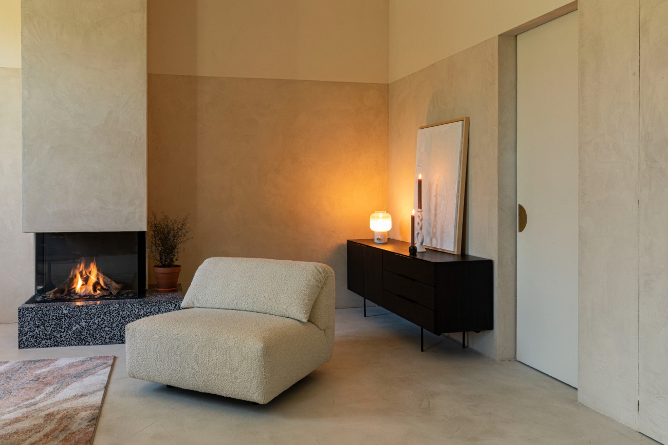 Fauteuil 'Wings' - Bruin