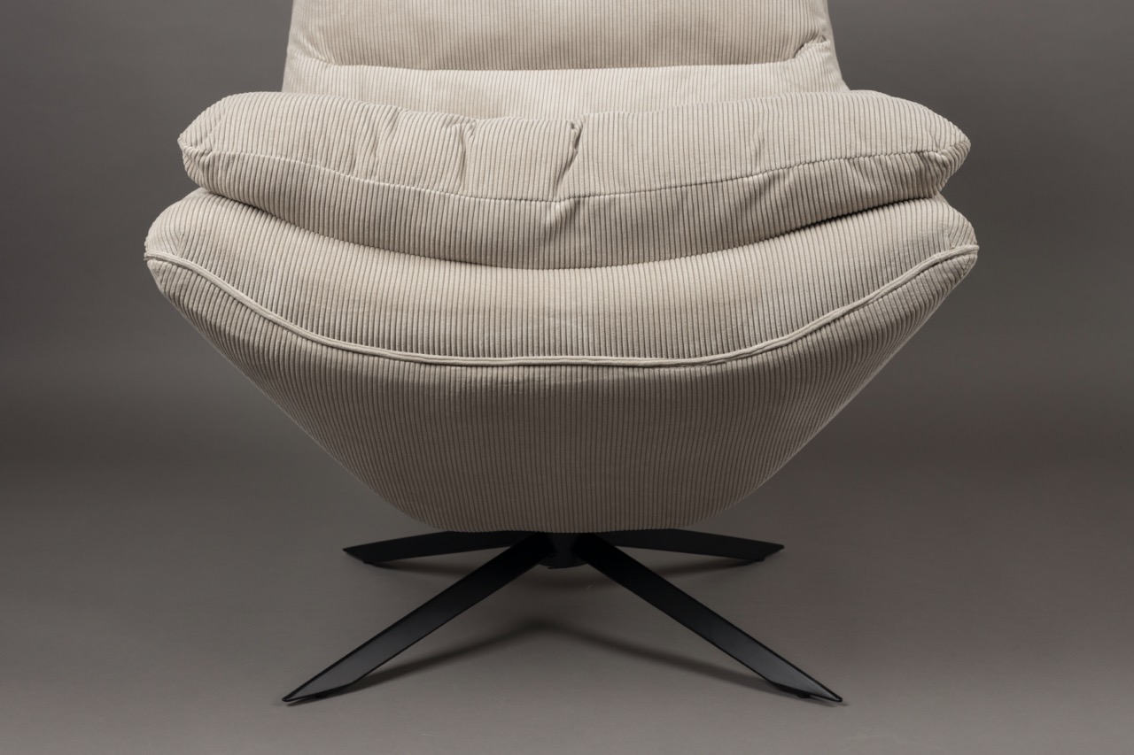 Fauteuil 'Vince' - Beige