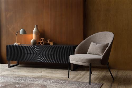 Fauteuil 'Rodin' - Beige