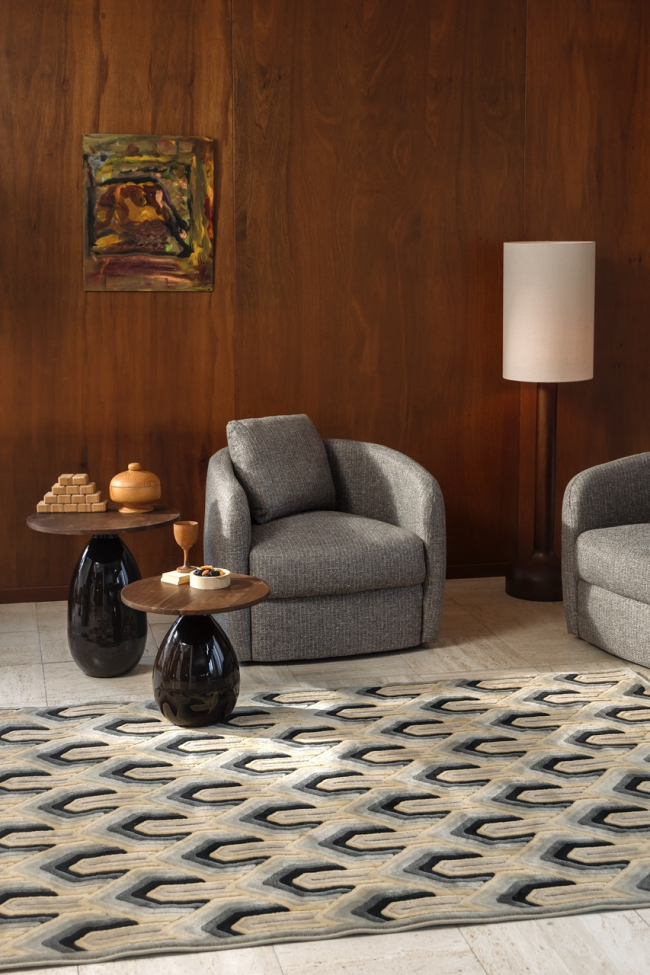 Fauteuil 'Boho' - Bruin