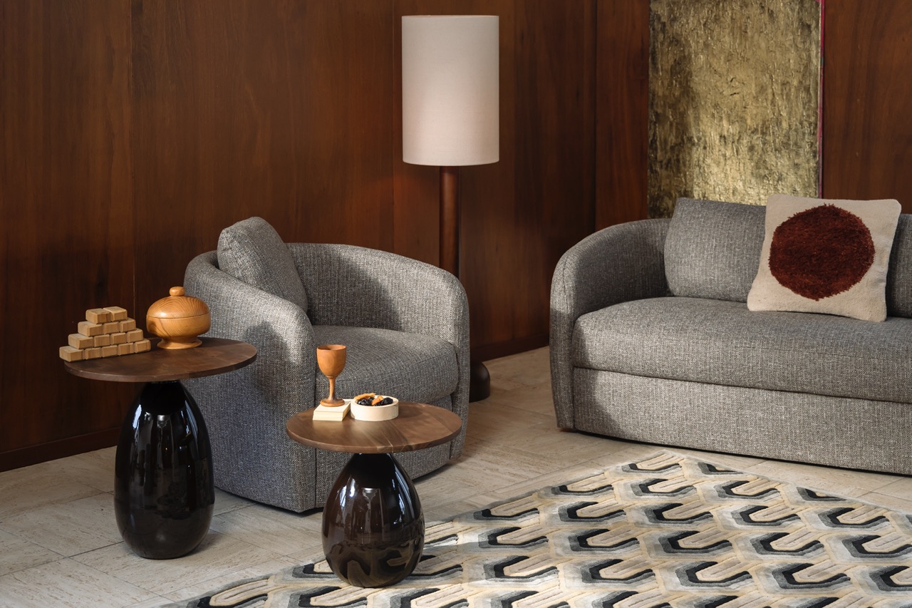 Fauteuil 'Boho' - Bruin