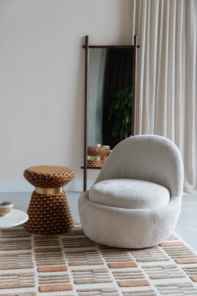 Fauteuil 'Nash' - Wit