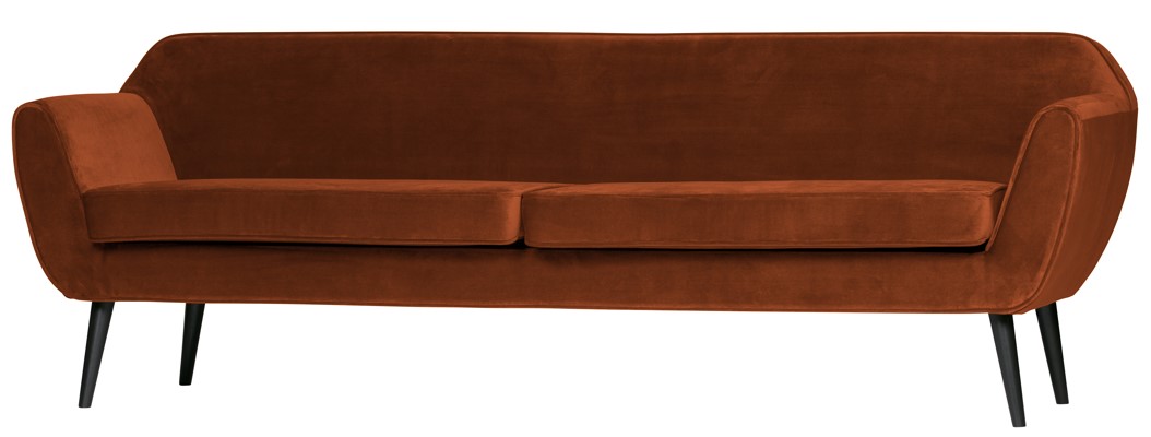 Bank 'Rocco' - Roest/Velours