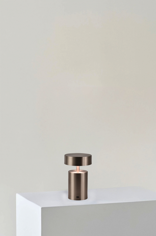 Oplaadbare lamp 'Boxholm' - Zilver
