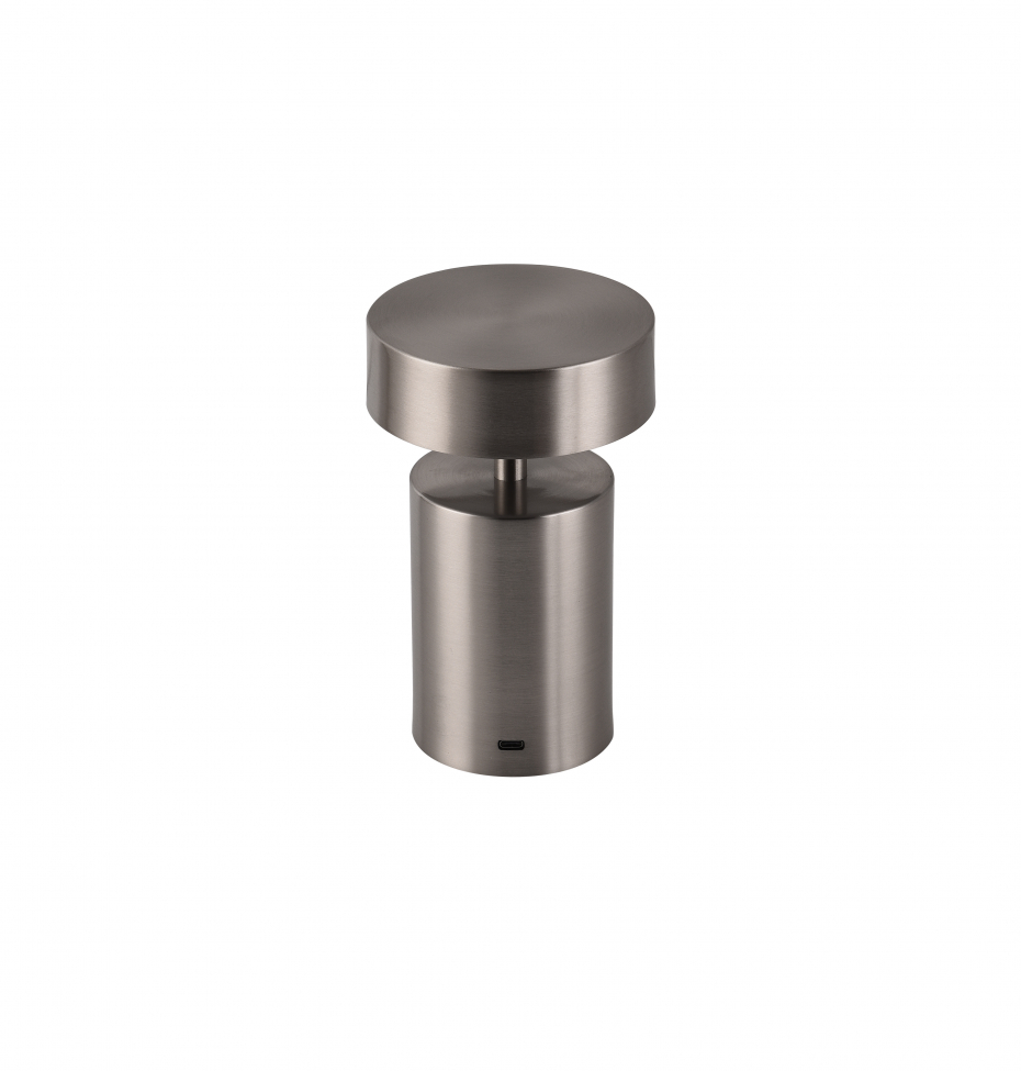 Oplaadbare lamp 'Boxholm' - Zilver