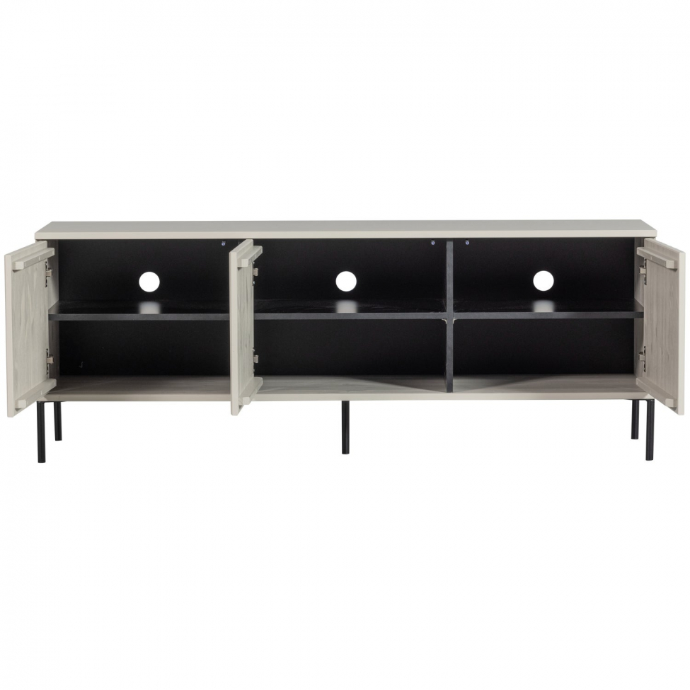 TV-meubel ‘New Gravure’ 150 cm - Beige/Zwart