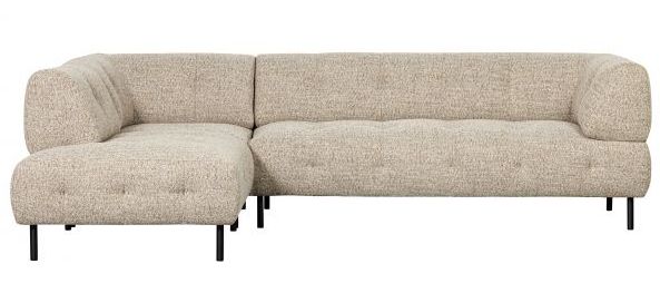 Linker hoekbank 'Lloyd' - Beige