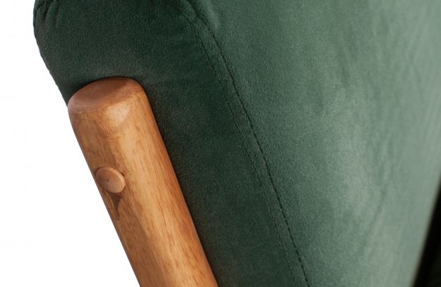 Fauteuil 'Mark' - Groene Velvet