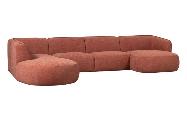 Linker bank 'Polly' - Terracotta