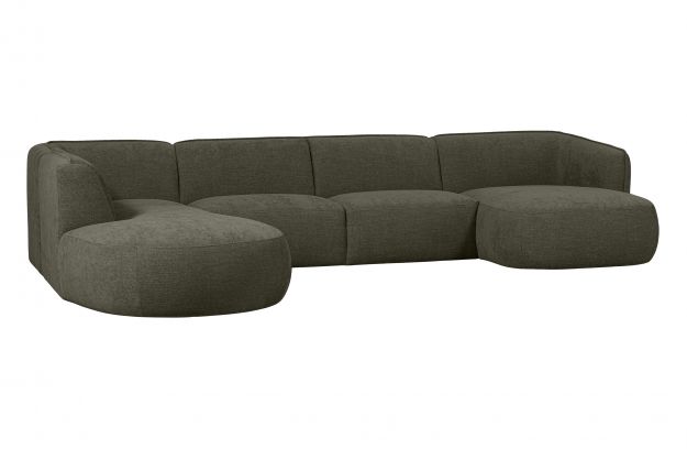 Linker bank 'Polly' - Groen
