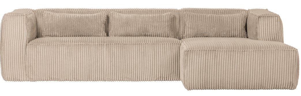 Bank 'Bean' 4-zits - Beige/Manchester