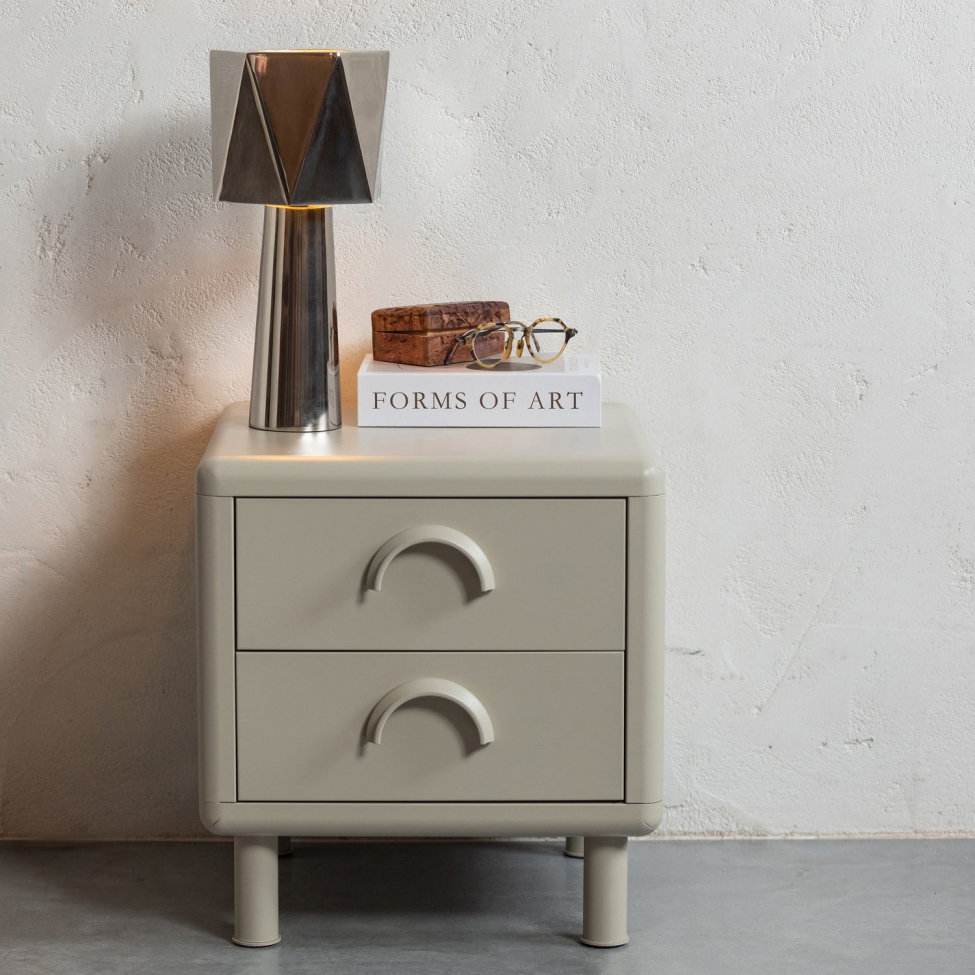 Nachttafel 'Rune’ - Beige