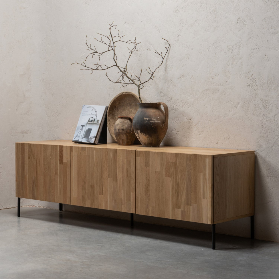 TV-meubel ‘Bono Gravure’ - Eik