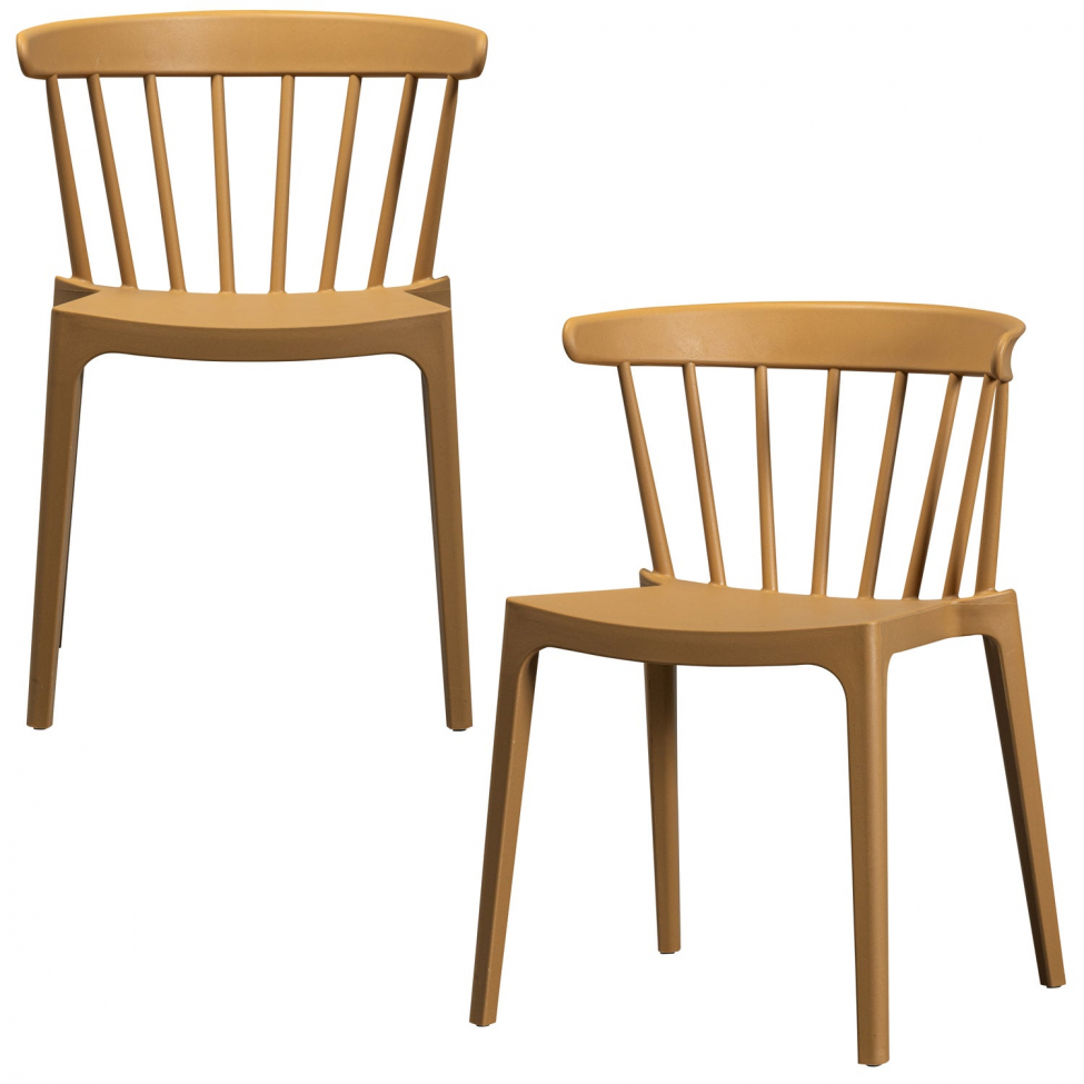 Stoel 'Bliss' - Houtkleur