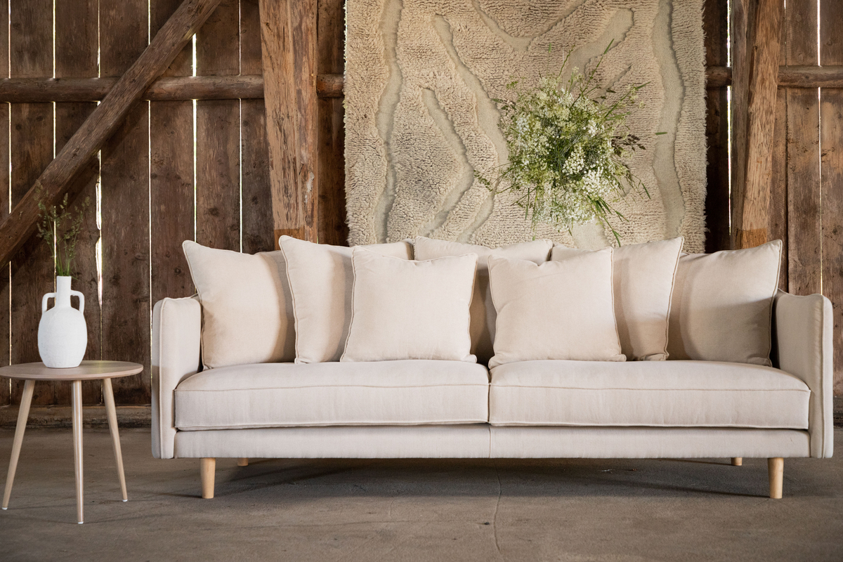 Bank 'Askersund' 3-zits - Beige
