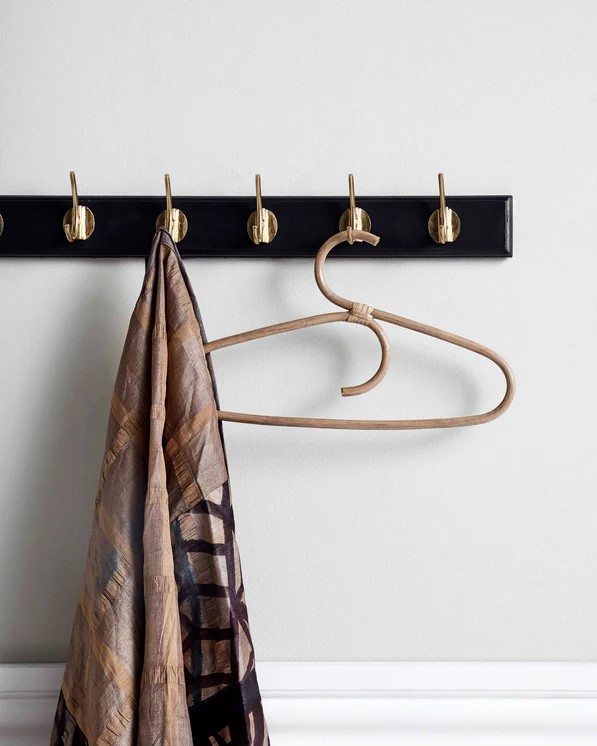 Hanger 'Hooks' L - Zwart/Goud