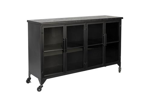 Kast 'Ferre' Low - Zwart