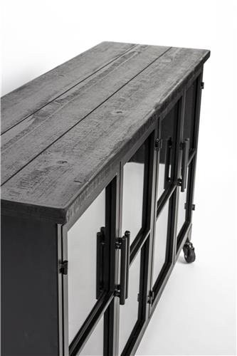 Kast 'Ferre' Low - Zwart