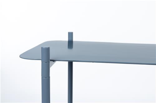 Bijzettafel 'River' L - Zeeblauw