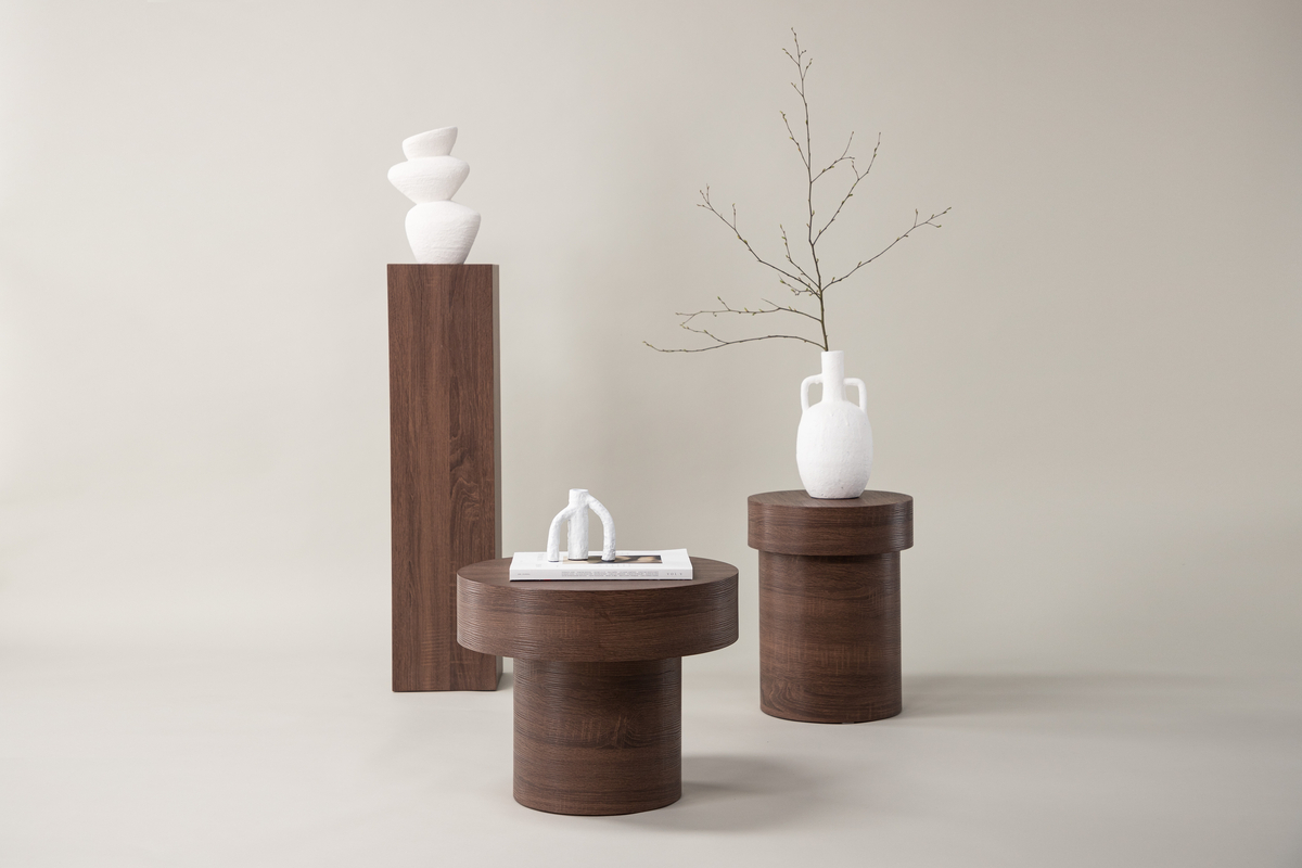 Bijzettafel 'Rättvik' 23x95 - Bruin