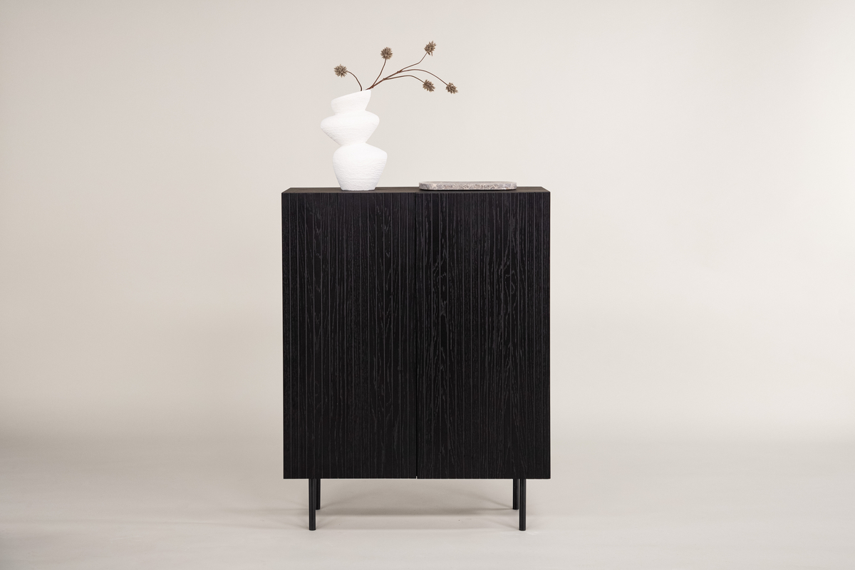 Kast 'Björkön' 80x103 - Zwart