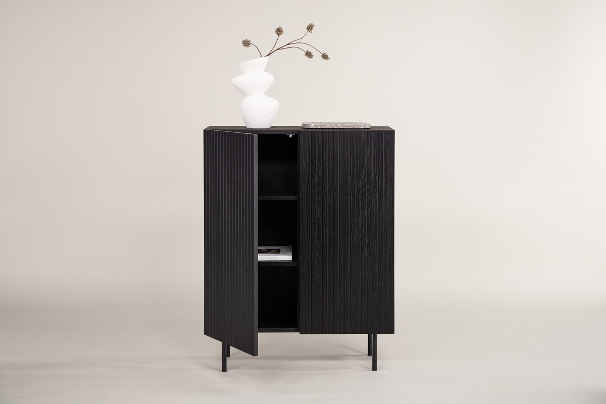 Kast 'Björkön' 80x103 - Zwart