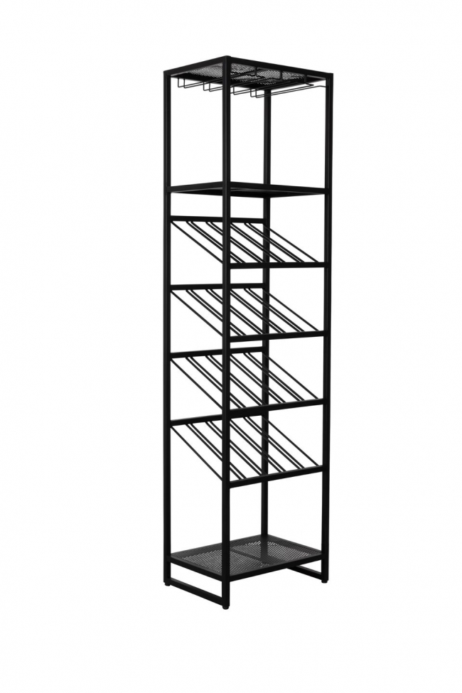 Wijnplank 'Cantor' S - Zwart