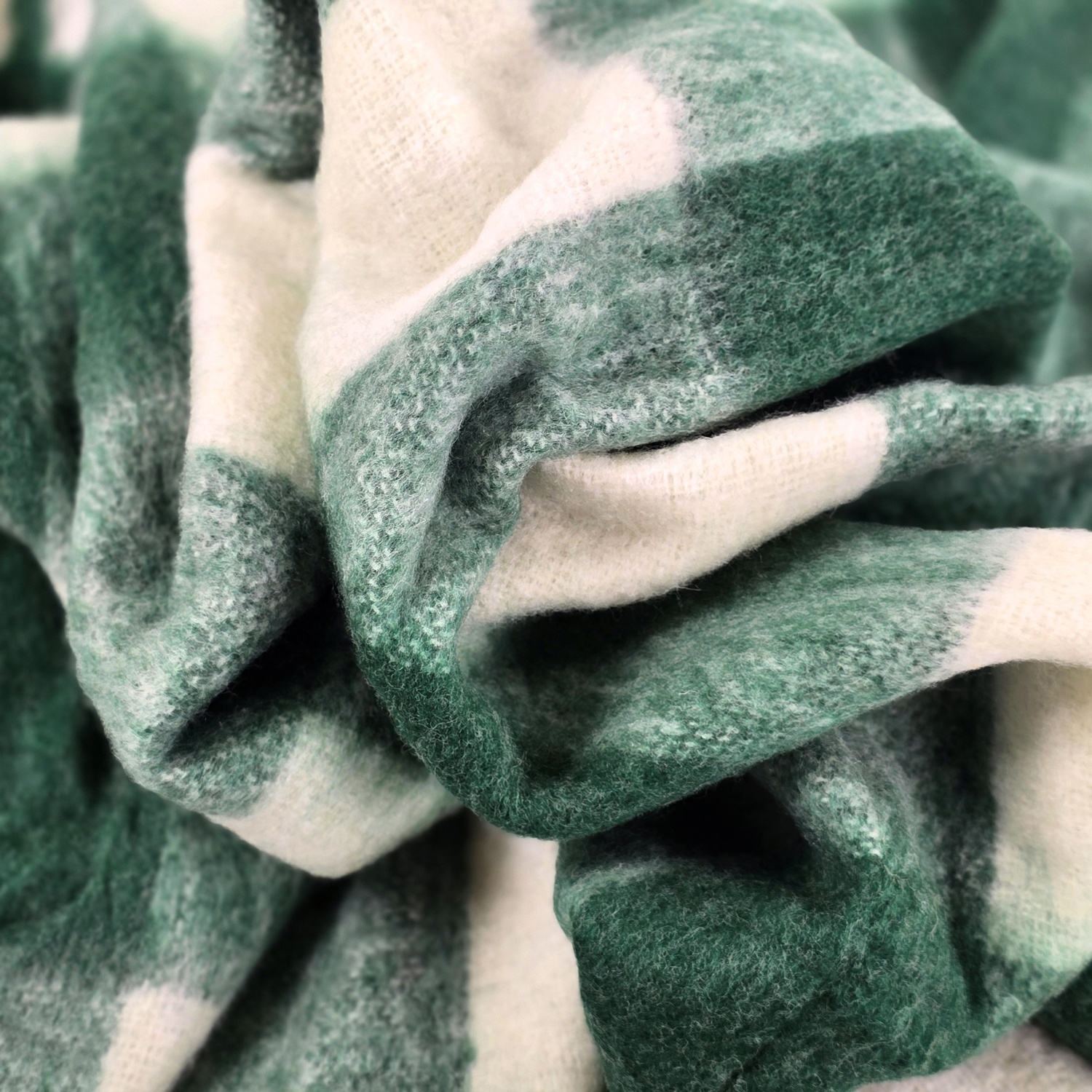 Plaid 'Phoebe' 130x170cm - Groen