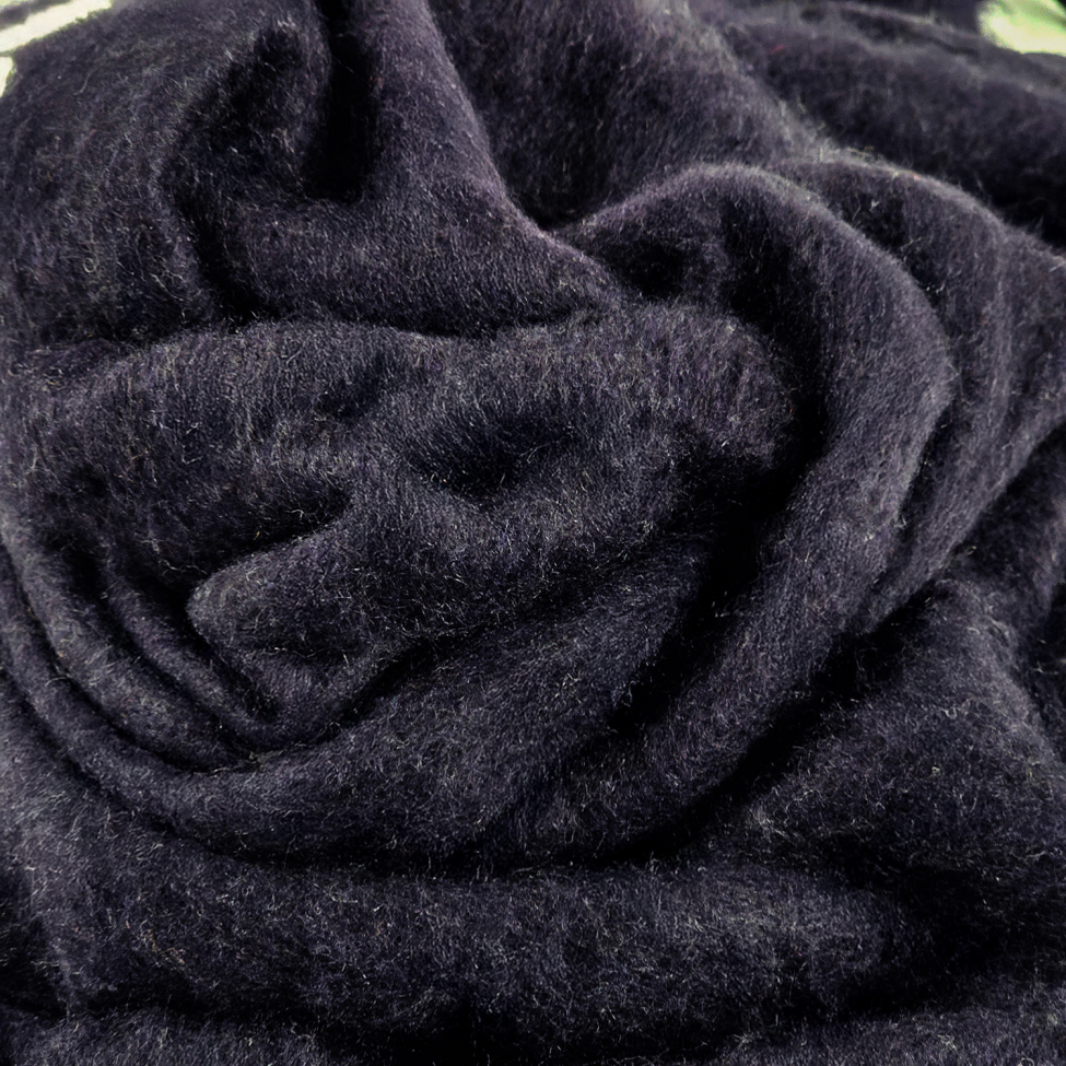 Geruite 'Samantha' 130x170cm - Zwart