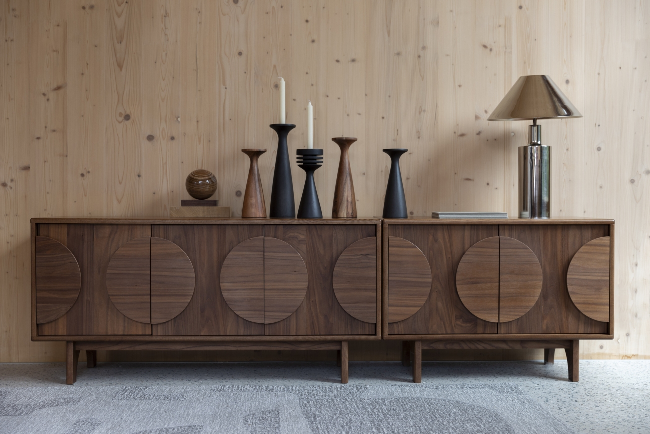 Dressoir 'Groove' - Bruin