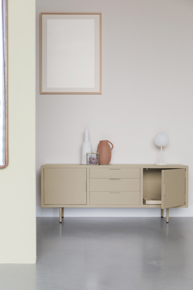 Bijzettafel 'Kos' - beige