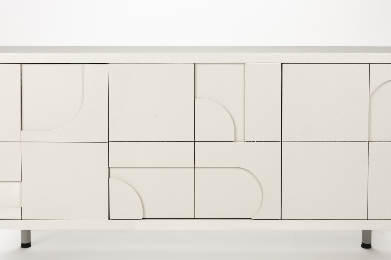 Bijzettafel 'Funk' 55x120x40 cm - Beige