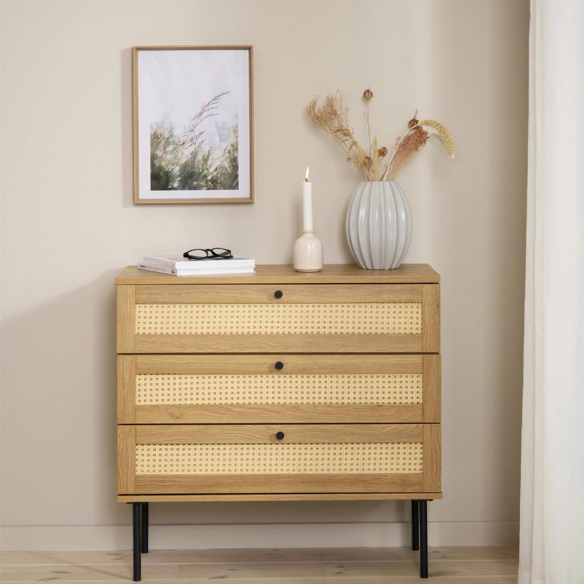 Dressoir 'Taormina' 75cm - Natuurlijk
