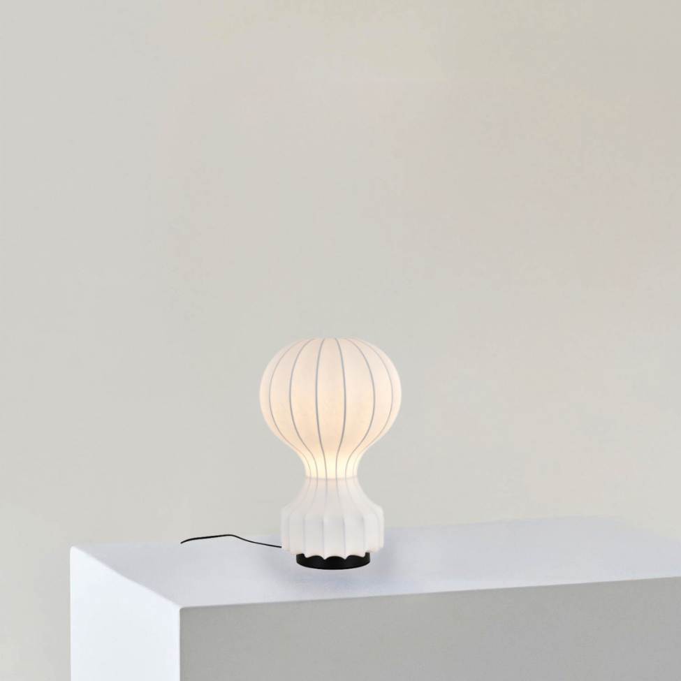 Lamp 'Senigallia' M - Wit/Zwart
